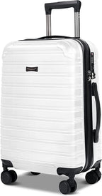 Luggage Suitcase PC+ABS Hardshell Carry On Luggage with Spinner Wheels
