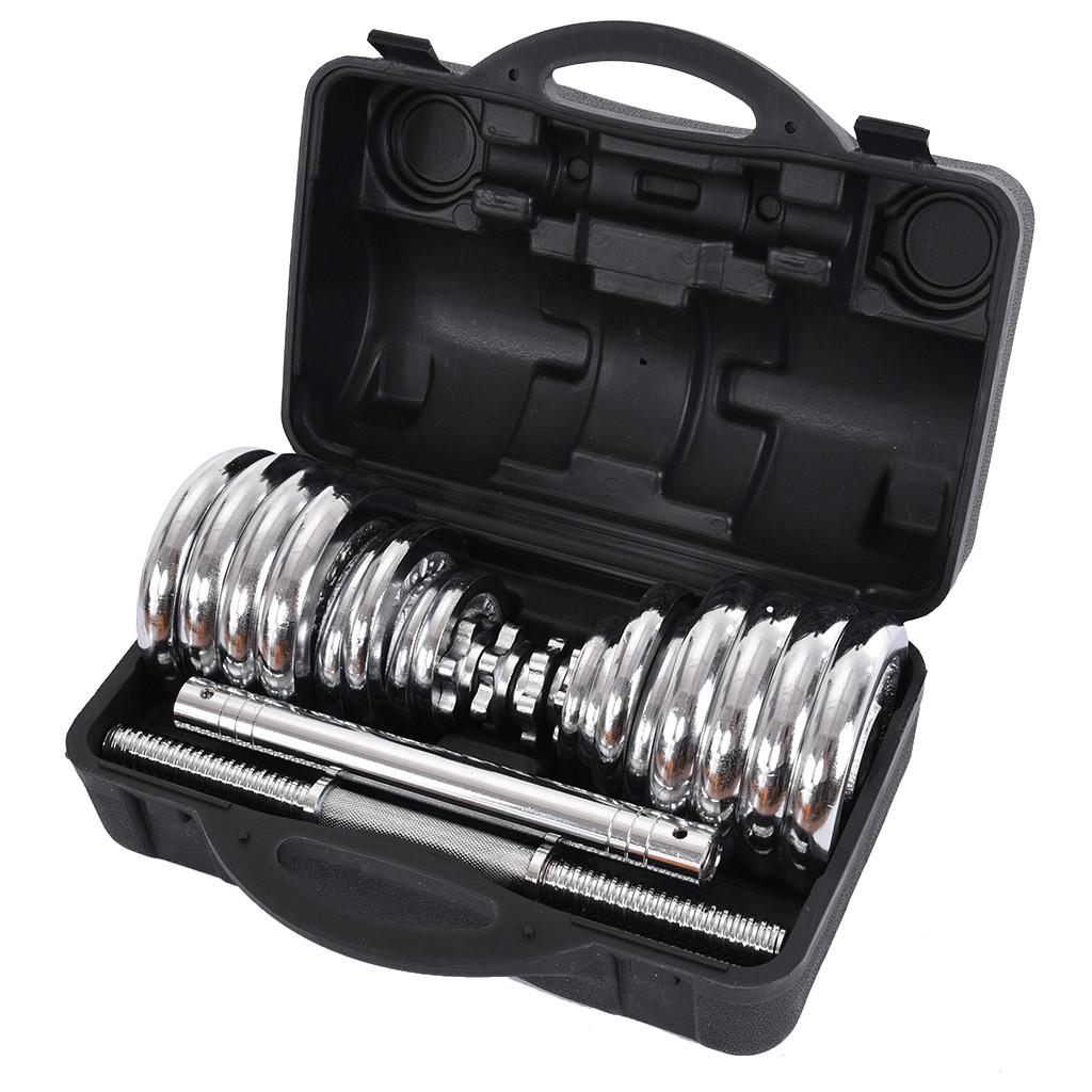 Adjustable Dumbbells 30KG/66LBS with Connector