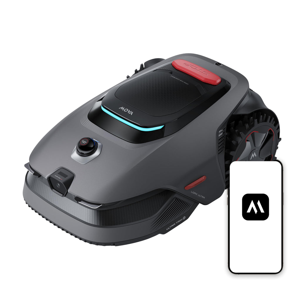 LiDAX Ultra 2000 with Blade Kit Robot Lawn Mower Wire Robot with 4G for 0.5 Acre, RTK Free+360° 3D LiDAR+AI Vision Mapping, EdCutting, Cutting Height 1.2"-3.9", 45% Slope, 150Managed Zone