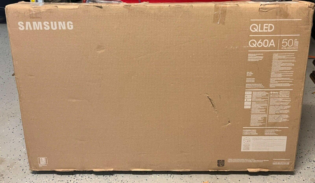 samsung 50" class qled q60a series 4k uhd smart tv - factory sealed /auth dealer