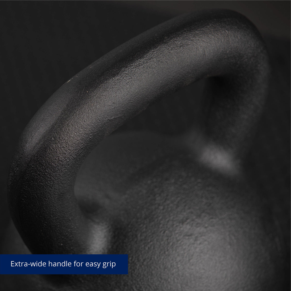 Fitness 60 LB Cast Iron Kettlebell, Single Piece Casting, LB Markings, Full Body Workout