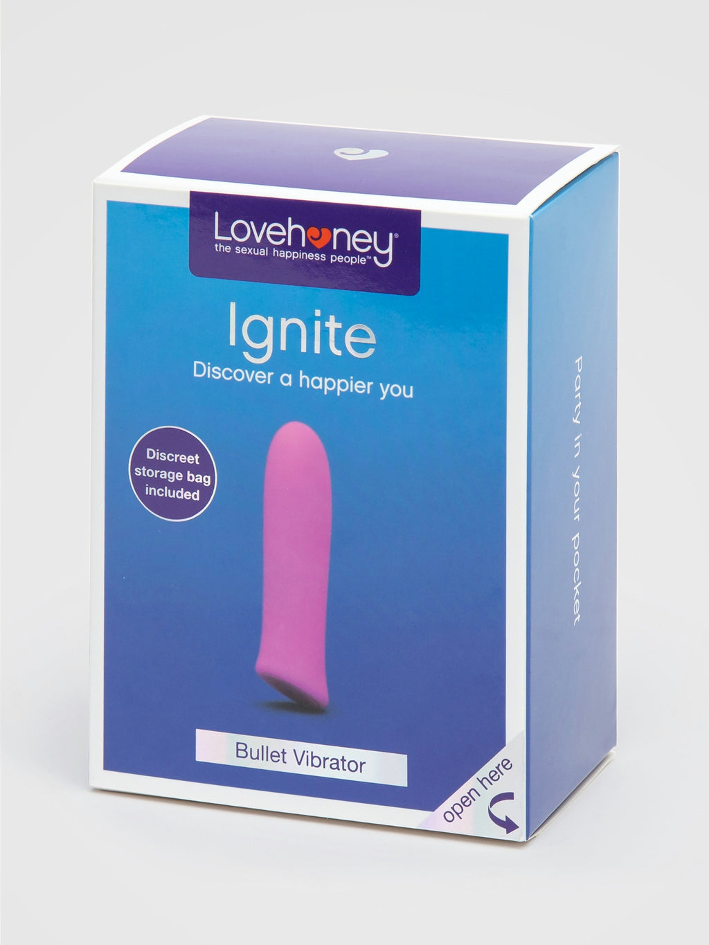 Lovehoney Ignite 20 Function Bullet Vibrator, Pink