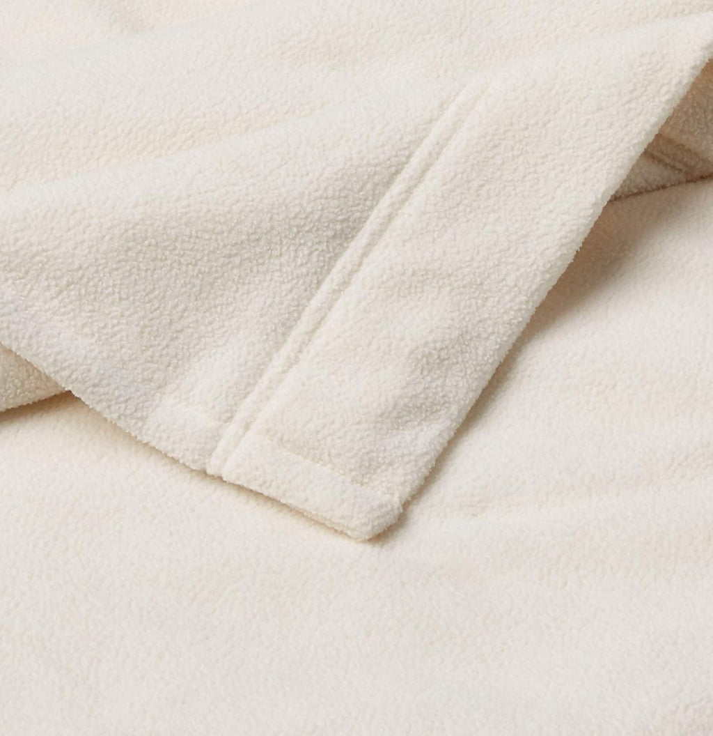 SoftHeat | Luxury Micro-Fleece Heated Electric Warming Blanket with Safe &amp; Warm Low-VoltaTechnology, Queen, Natural