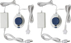 SoftHeat | Luxury Micro-Fleece Heated Electric Warming Blanket with Safe &amp; Warm Low-VoltaTechnology, Queen, Natural