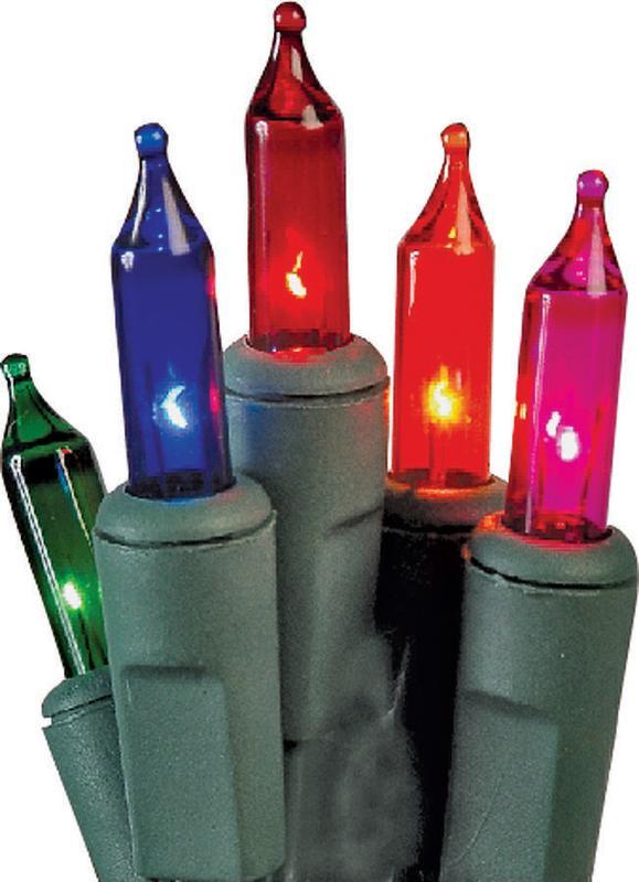 LIGHT SET MINI MULTI-COLOR 100 per 24 EA