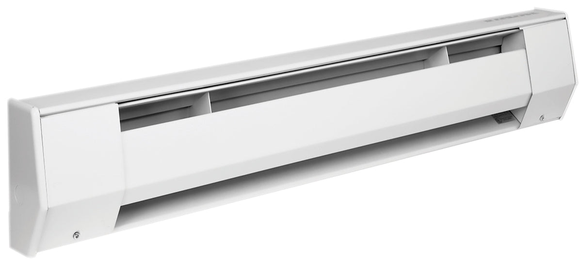 King Electric 5' Baseboard Heater, 1250W / 240V, Bright White, 5K2412BW