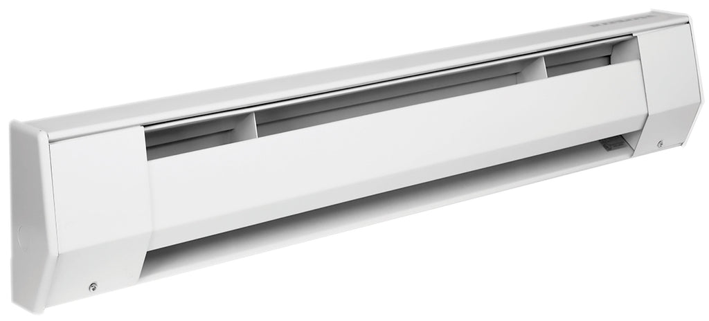 King Electric 27" Baseboard Heater, 500W / 120V, Bright White, 2K1205BW