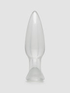 BASICS Clear T-Bar Butt Plug, Clear