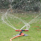 BBGS 360 Degree Rotating Watering Sprinkler, Automatic Water Sprinkler 3- Arm Sprinkler System, Apply to Lawn, Garden, Plant Irrigation (Size : 30m)