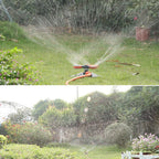 BBGS 360 Degree Rotating Watering Sprinkler, Automatic Water Sprinkler 3- Arm Sprinkler System, Apply to Lawn, Garden, Plant Irrigation (Size : 30m)