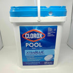 clorox xtra blue chlorine tablets 35 lb bucket xtrablue 3" tabs