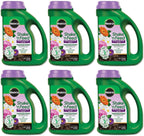 miracle-gro shake 'n feed rose &amp; bloom plant food, plant fertilizer, 4.5 lbs. (6-pack)