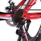 Fxbar 26in Folding Mountain Bike s 21 Speed Bicycle Full Suspension MTB Bikes