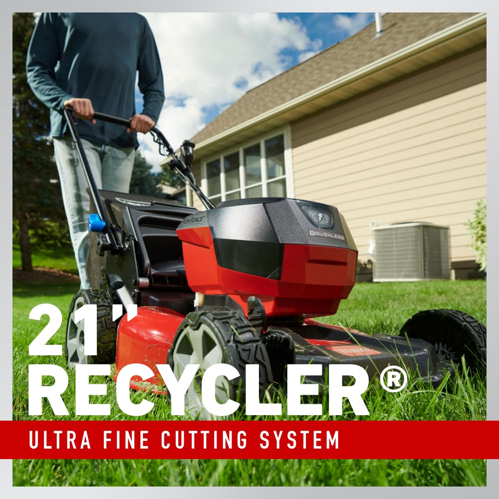 60V MAX* 21 in. RecyclerPush Lawn Mower - Battery/Charger Not Included