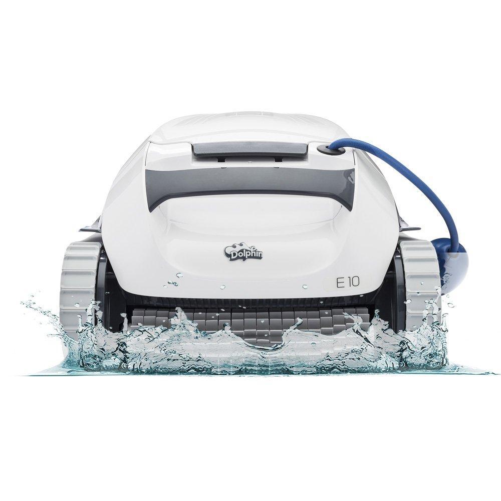 dolphin e10 robotic automatic pool cleaner for above ground pools 99996133-usf