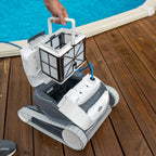 dolphin e10 robotic automatic pool cleaner for above ground pools 99996133-usf