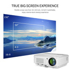 5000lm smart android projector full hd home theater movie bt tv bundle bracket