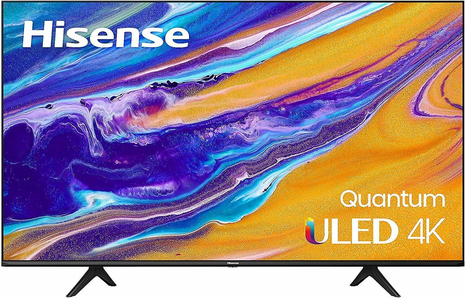 hisense 50" class quantum 4k uled android smart tv (50u6g)