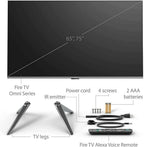 fire tv 65" omni series 4k uhd smart tv with dolby vision, hands-free with alexa