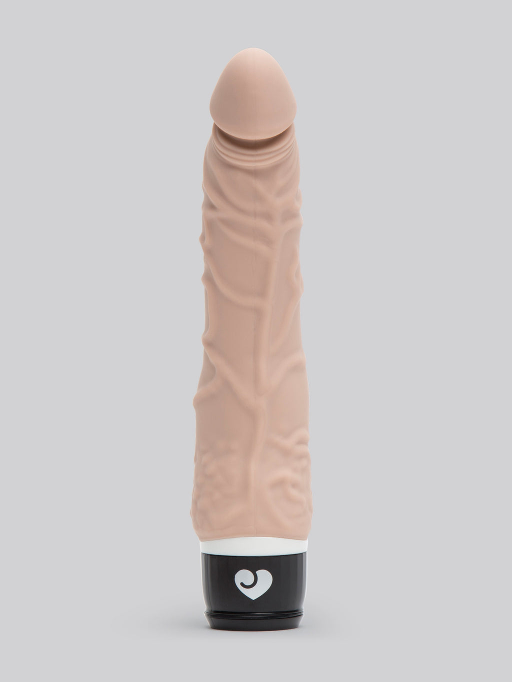 Lovehoney Silicone 7 Function Slim Realistic Dildo Vibrator 6.5 Inch, Flesh Pink