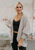 cardigan - mocha