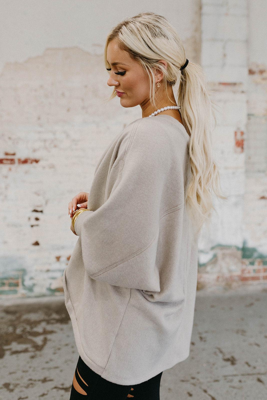 cardigan - mocha