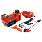 Electric Car Jack Kit w/Impact Wrench Hydraulic Floor Jack 5Ton 12V Tire Change