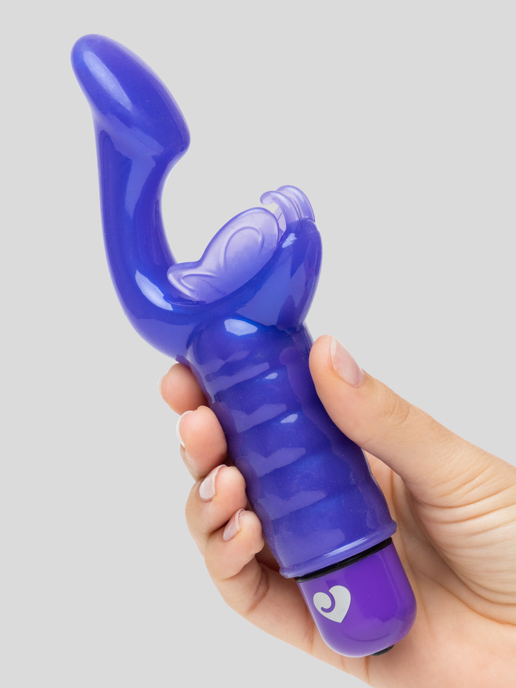 Lovehoney G-Kiss Fluttering Clitoral and G-Spot Vibrator, Purple