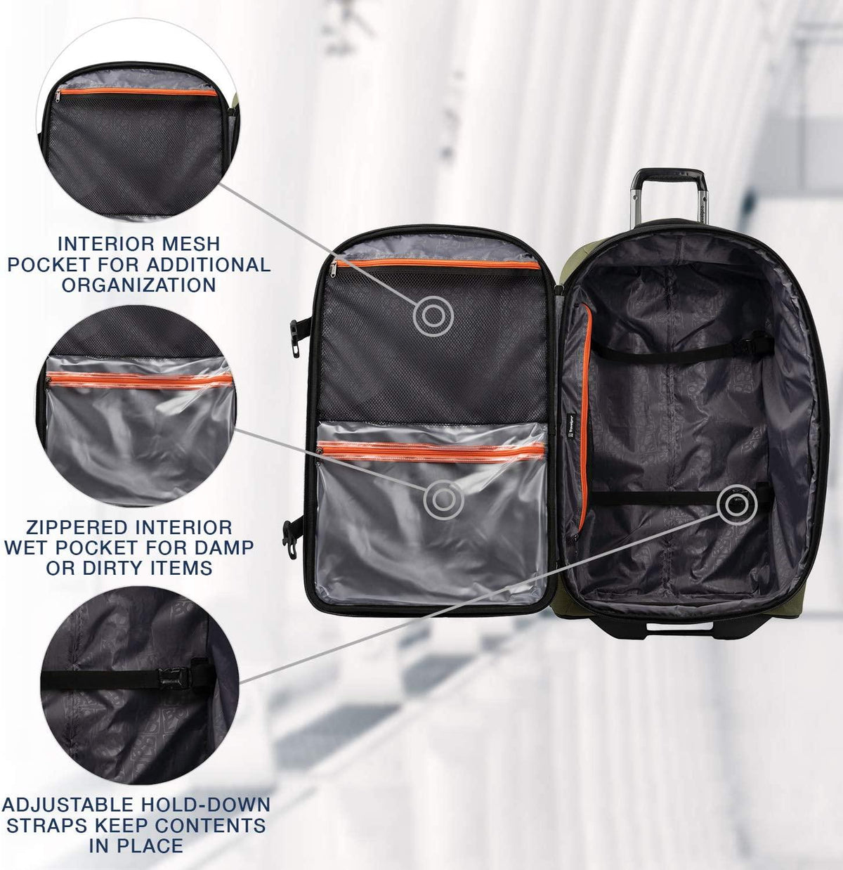 Luggage Bold 28" Expandable Rollaboard