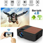 led proyector hd wifi smart projector android bt airplay for iphone hdmi usb tv