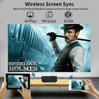 led proyector hd wifi smart projector android bt airplay for iphone hdmi usb tv
