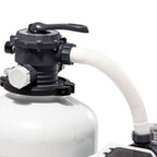 intex 3000 gph above ground pool sand filter pump w/ deluxe pool maintenance kit