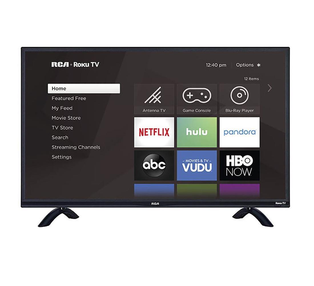 rca 50" class 4k ultra hd 2160p hdr roku smart led tv rtru5027