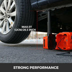 3 in 1 12V DC 3T Electric Hydraulic Floor Jack Lift Car Repair Trucks