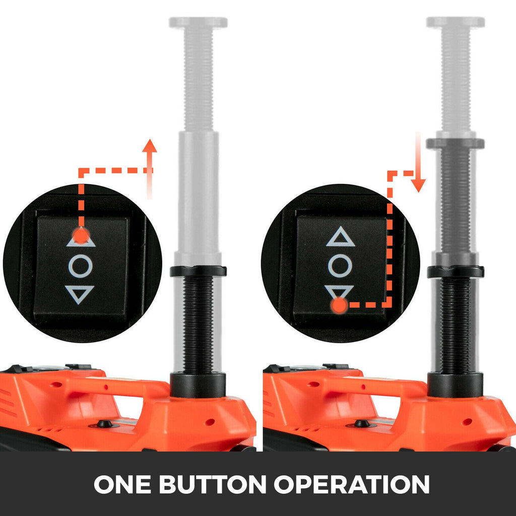 3 in 1 12V DC 3T Electric Hydraulic Floor Jack Lift Car Repair Trucks