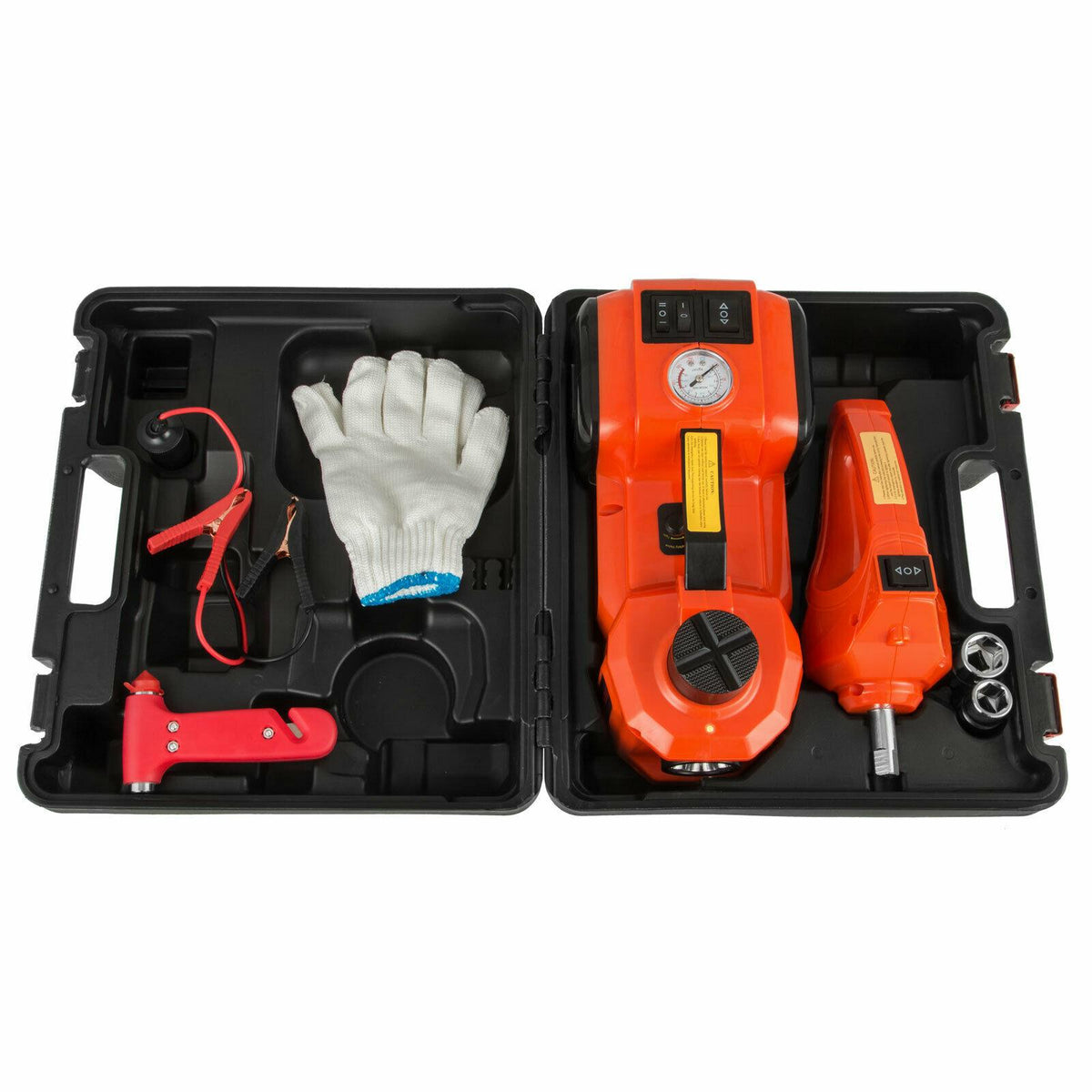3 in 1 12V DC 3T Electric Hydraulic Floor Jack Lift Car Repair Trucks