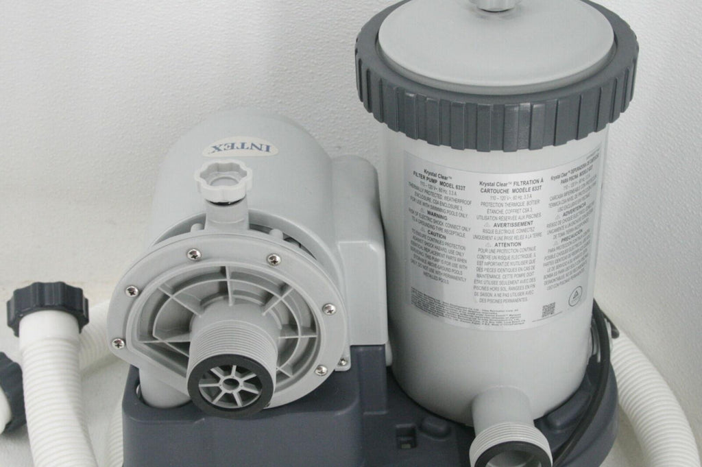 intex 28633eg c2500 krystal clear cartridge filter pump for above ground pools