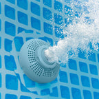 26339EH Ultra XTR 24 Ft Diameter x 52 In Tall Outdoor Above Ground Frame Swimming Pool Set w/ Sand Filter Pump, Ladder,