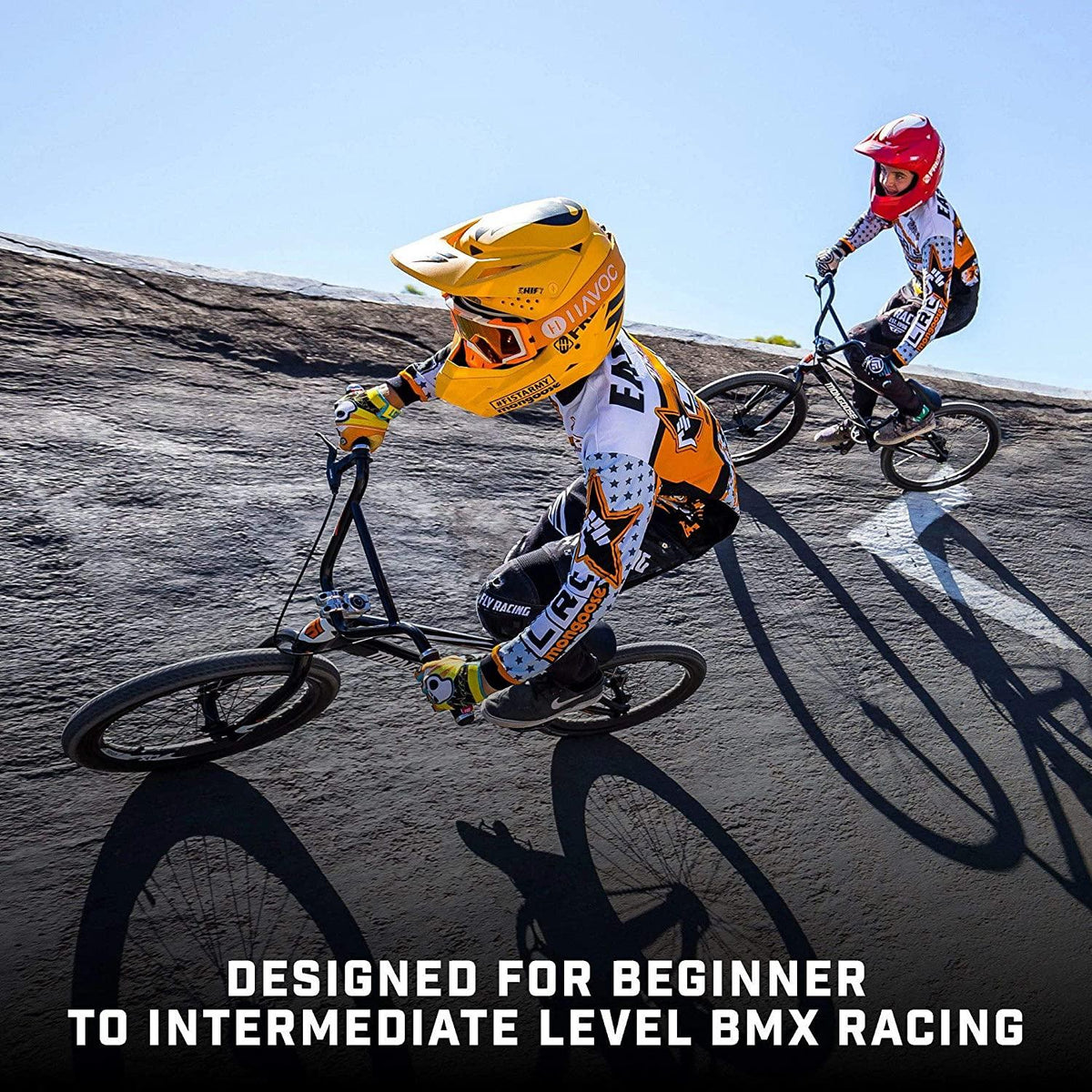 Mongoose Title Micro, Mini, Junior, Pro and  BMX Race Bike, 20-Inch Wheels, Beginners to Intermediate Riders, Lightweight Aluminum Frame, Internal Cable Routing