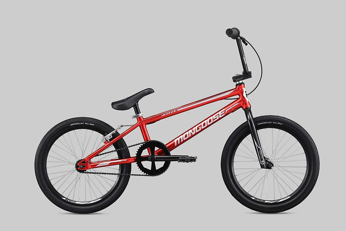 Mongoose Title Micro, Mini, Junior, Pro and  BMX Race Bike, 20-Inch Wheels, Beginners to Intermediate Riders, Lightweight Aluminum Frame, Internal Cable Routing