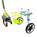 CHZHUTUI Adjustable Dog Wheelchair - (2 Rounds) Dog Pull Rod Wheel Dog WalFoot Scooter Disabled Dog Assisted Hind Leg Rehabilitation Leg Exercises, Dog, Cat, Scooter