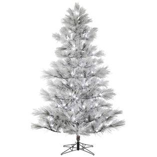 Vickerman 9' x 58" Flockd Alder Pine C7 240Wht LED - G186581LED