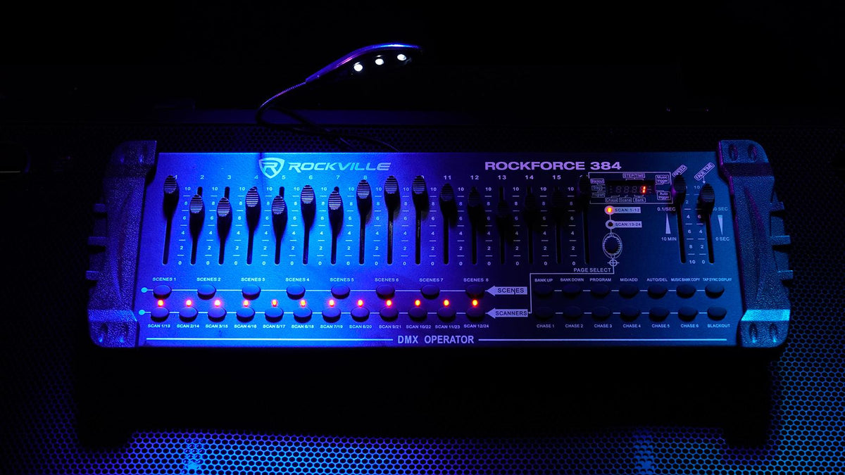 Chauvet DJ Slimpar Pro QZ12 D-Fi USB RGBA Wash Light+Controller+Fogger+DMX Cable