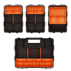 Hardware & Parts Organizers, 4 Piece Set Toolbox, Compartment Small Parts Organizer, Versatile and Durable StoraTool Box