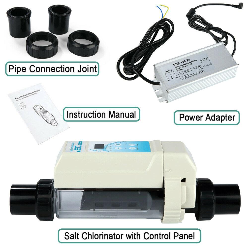 us ec20 salt water pool electronic salt chlorine generator system ≤ 26k gal