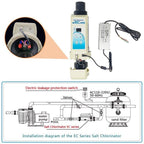 us ec20 salt water pool electronic salt chlorine generator system ≤ 26k gal
