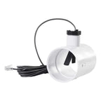 blue works blh30 salt water pool chlorinator generator system, 25,000 gallons, white