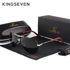 Aluminum Magnesium Men's Polarized Coating Mirror Sunglasses