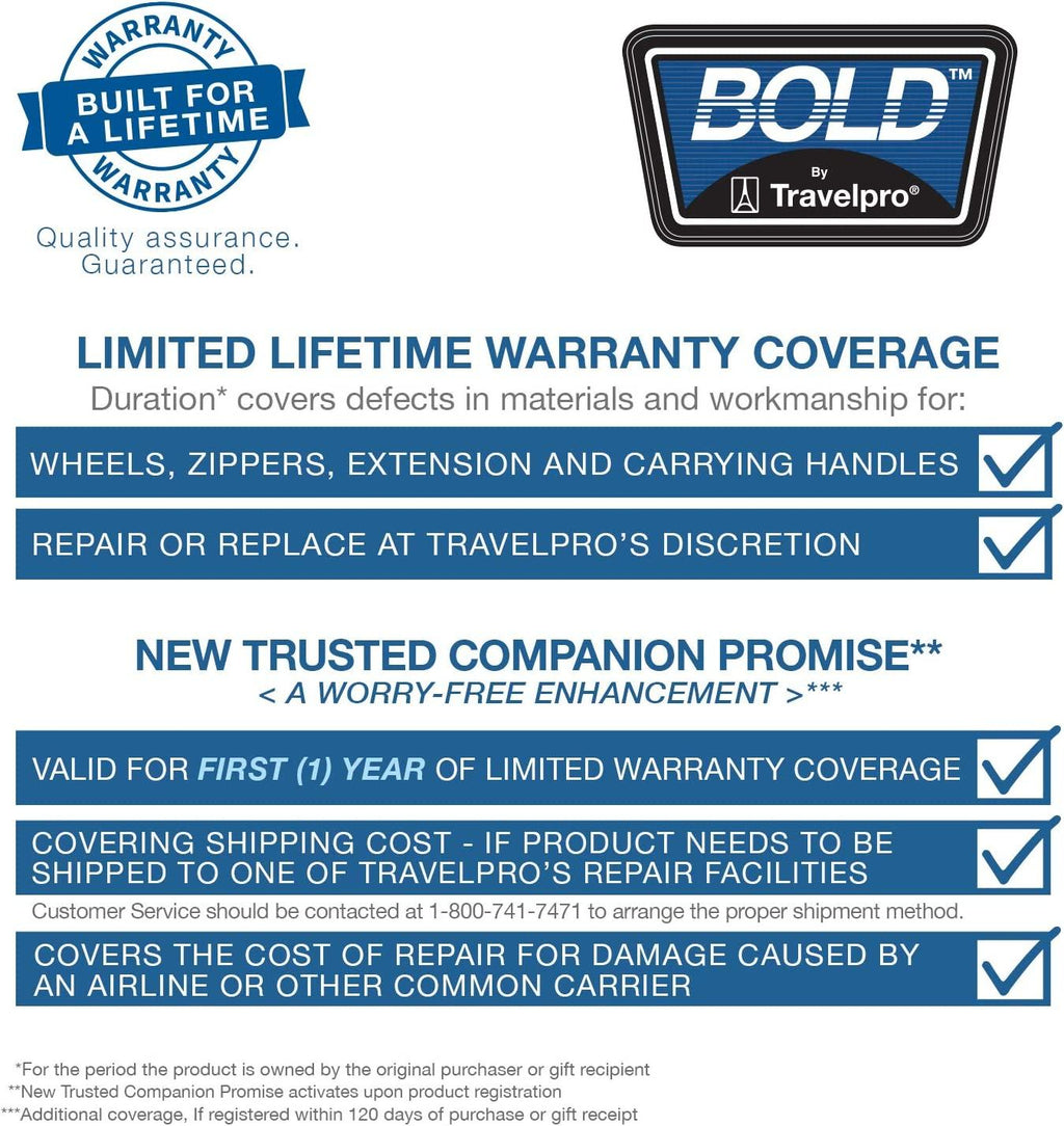 Luggage Bold 22" Expandable Rollaboard