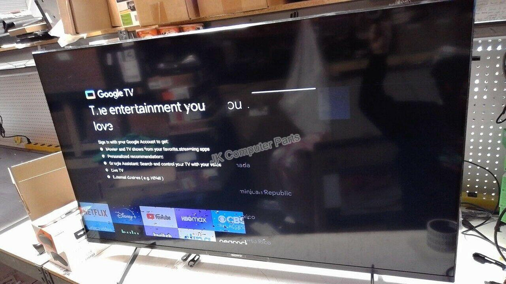 sony xr-50x90j 50" led 4k smart tv pc722827